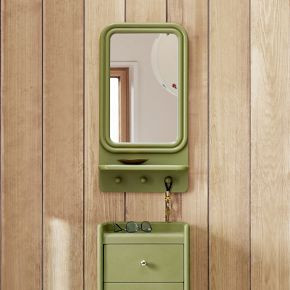 Emma Chamberlain Lacquer Entryway Mirror | West Elm (US)