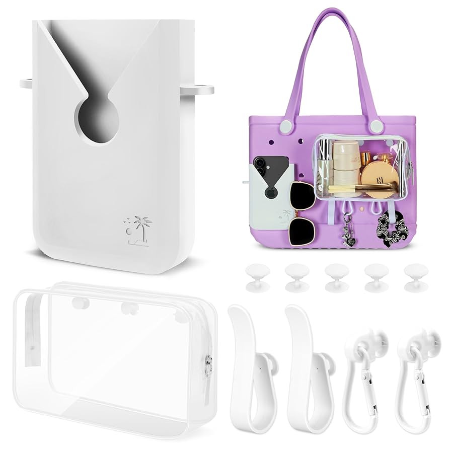 6PCS Compatible with Original Medium and Large Bogg Bag,Phone Holder for Inside and Outside of Bo... | Amazon (US)