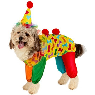 Rubies Colorful Circus Clown Pet Costume- Large | Target