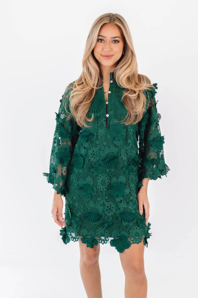 The Seraphina Dress - Green | J.Marie