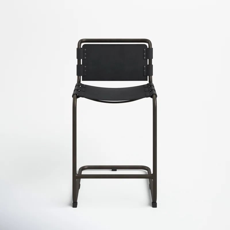 Weisz Genuine Leather Stool | Wayfair North America