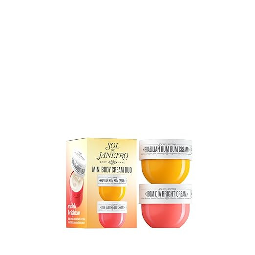 Sol de Janeiro Mini Body Cream Trial Set - Travel Size Gift Set - Beauty Stocking Stuffers - Braz... | Amazon (US)