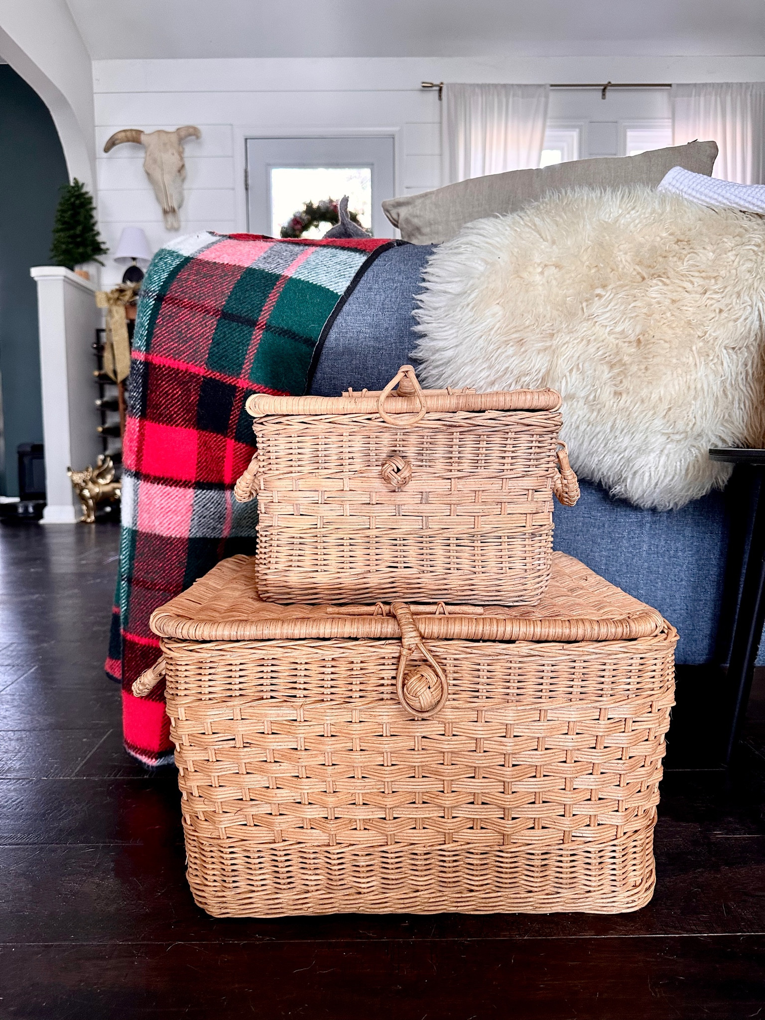New doggie toy chest for the pups for Christmas (okay it’s mostly for mom) 

Starts baskets | home decor | baskets 

#LTKHome #LTKStyleTip #LTKFindsUnder50