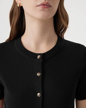 SUUKSESS Women Silk Cashmere Blend Cardigan Sweaters Summer Button Up Knit Outfits | Amazon (US)