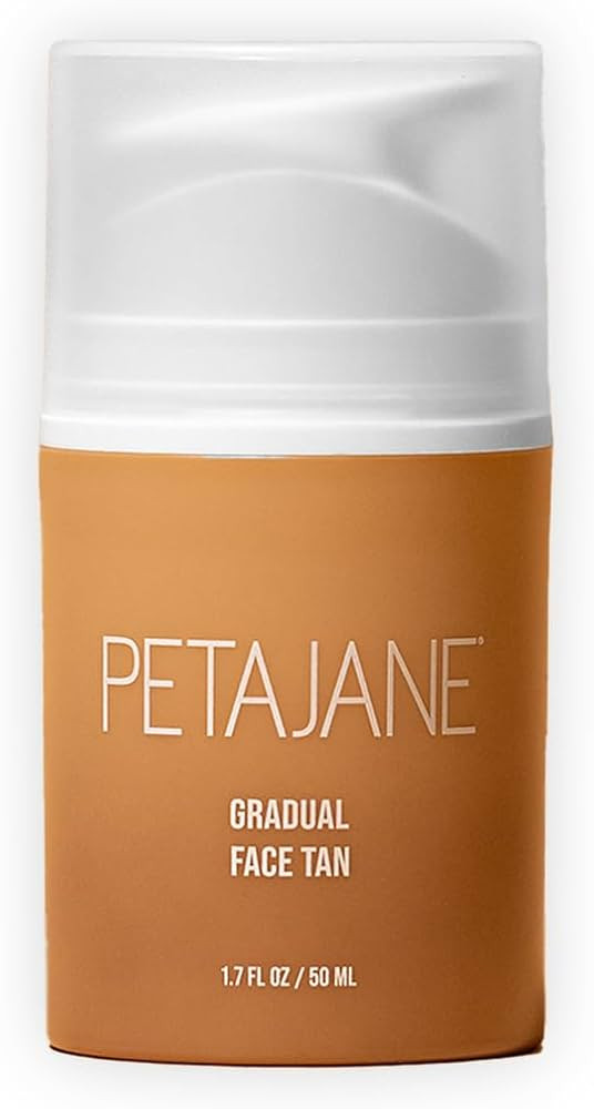 Peta Jane Gradual Tanning Face Lotion | Gentle, Buildable, Streak-Free Glow | Vegan, Non-Toxic, C... | Amazon (US)