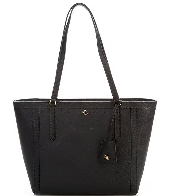Crosshatch Leather Medium Clare Tote Bag | Dillard's