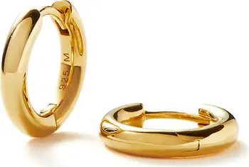 Missoma Tube Huggie Hoop Earrings | Nordstrom | Nordstrom