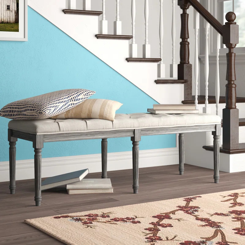 Colin Polyester Upholstered Bench | Wayfair North America