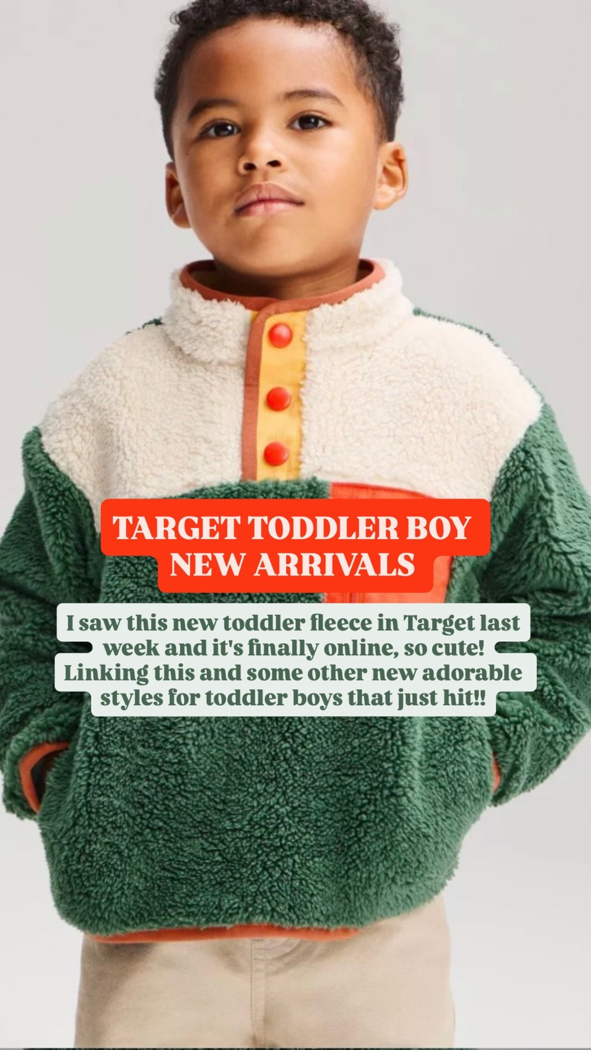 **So many cute new arrivals for toddler boys at Target right now!!