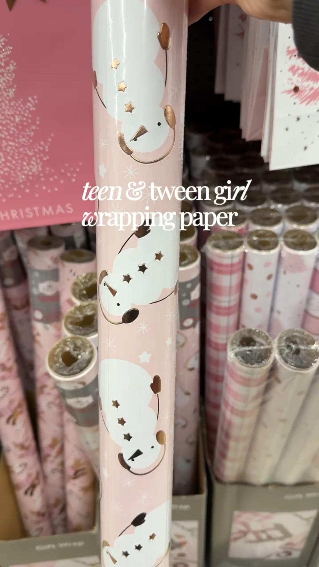 Teen girl / tween girl wrapping paper 🎀

Teen girl gift, tween girl gift, bow wrapping paper, pink wrapping paper @walmart @walmarthome

#LTKSeasonal #LTKHoliday #LTKGiftGuide