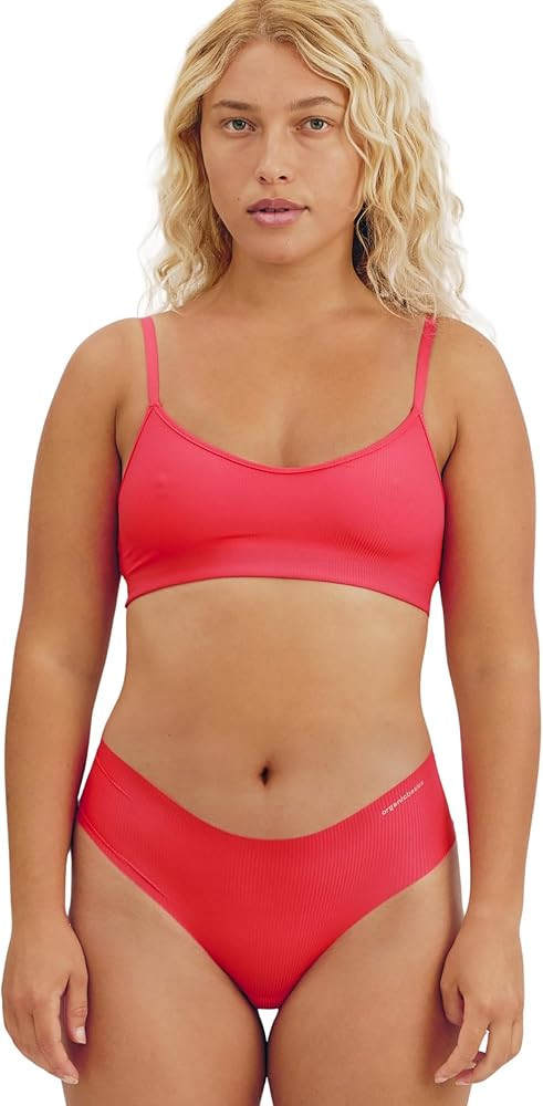 Organic Basics Women's Naked Ribbed Hipster Underwear | Amazon (US)