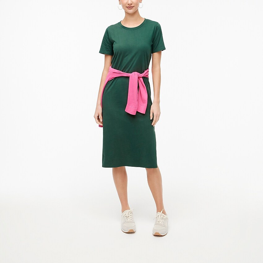 Factory: Midi T-shirt Dress For Women | J.Crew Factory