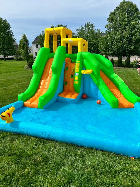 Outdoor waterslide for kids! 

Out whole family loves this outdoor double waterslide, and it’s perfect for kids of all ages! 

#outdoor #amazon #familyfun

#LTKkids #LTKfamily #LTKSeasonal