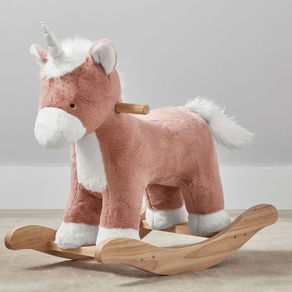 Plush Nursery Rocker - Unicorn | West Elm (US)