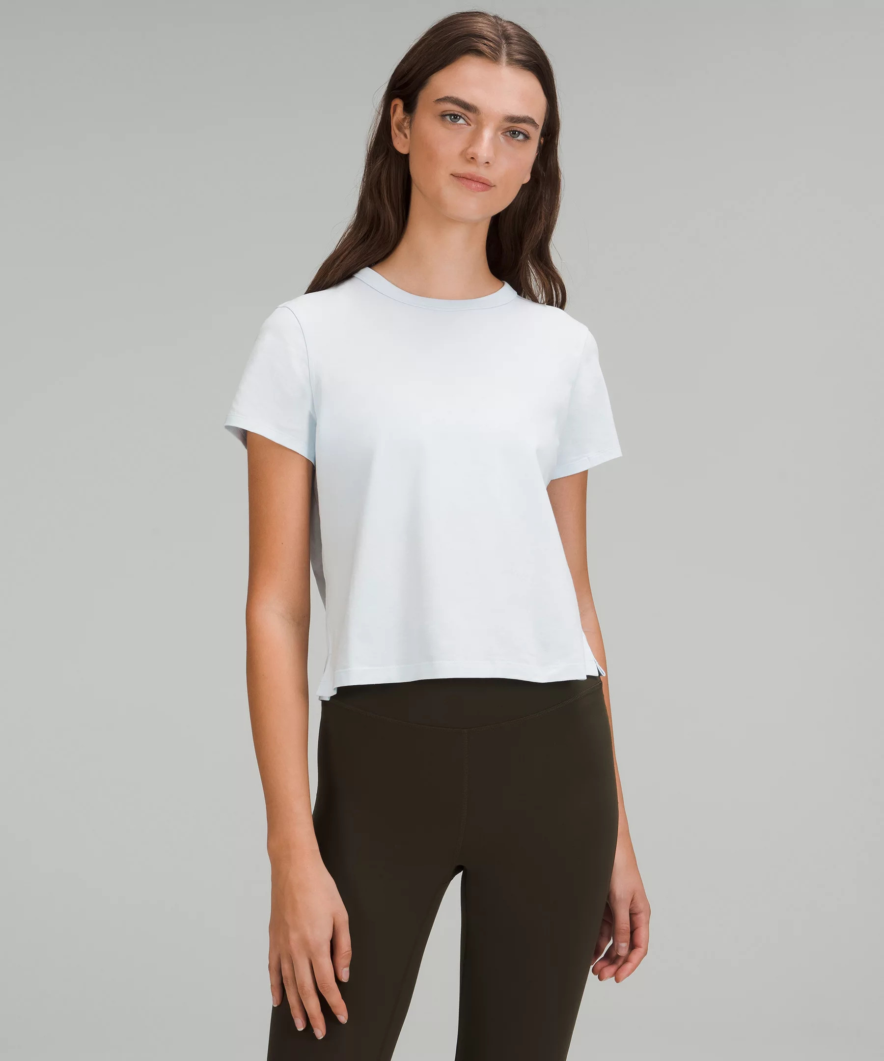 Classic-Fit Cotton-Blend T-Shirt | Women's Short Sleeve Shirts & Tee's | lululemon | Lululemon (US)