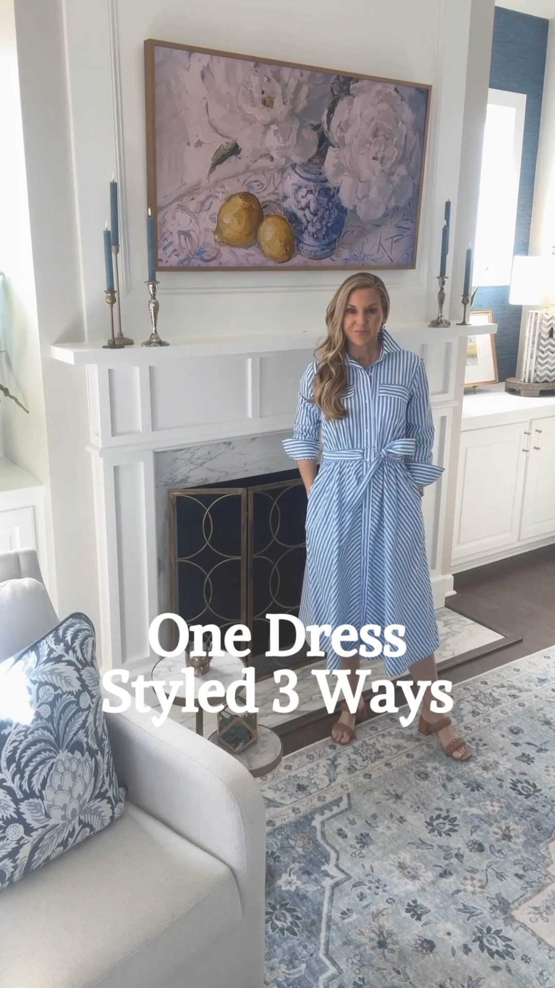 Vacation outfit
Nancy Myers dress blue and white dress striped dress classic clothing resort wear Mother’s Day brunch wear to work work outfit, baby shower wedding shower vacation

#LTKFindsUnder50