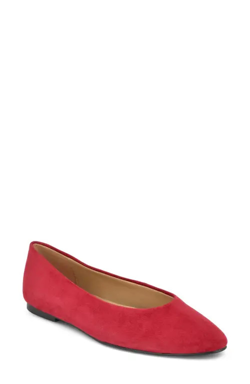 Nine West Valore Flat in Medium Red at Nordstrom, Size 12 | Nordstrom