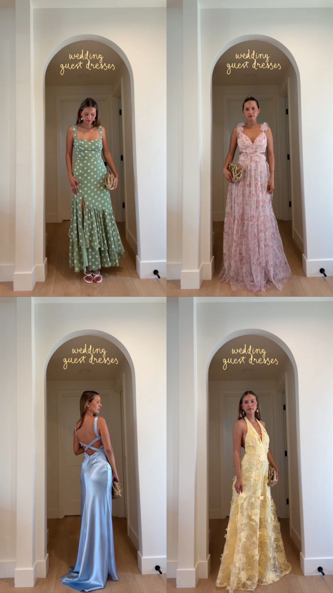 Spring wedding guest dresses from lulus! 
Use code BRITHARVEY20 for a discount on first orders 