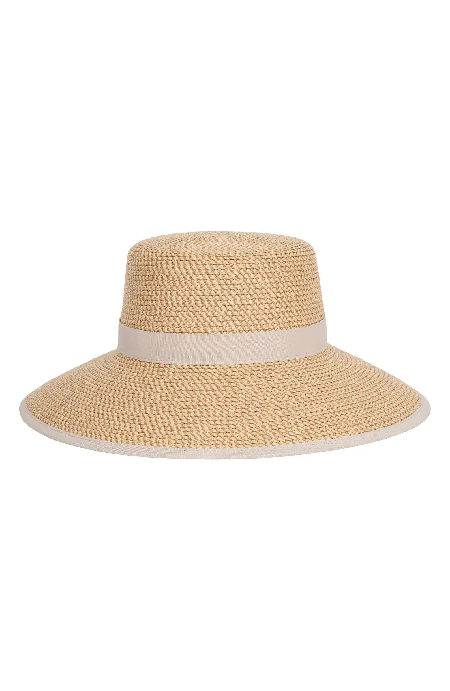 Eric Javits Sunbust Ponytail Notch Sun Hat | Nordstrom | Nordstrom