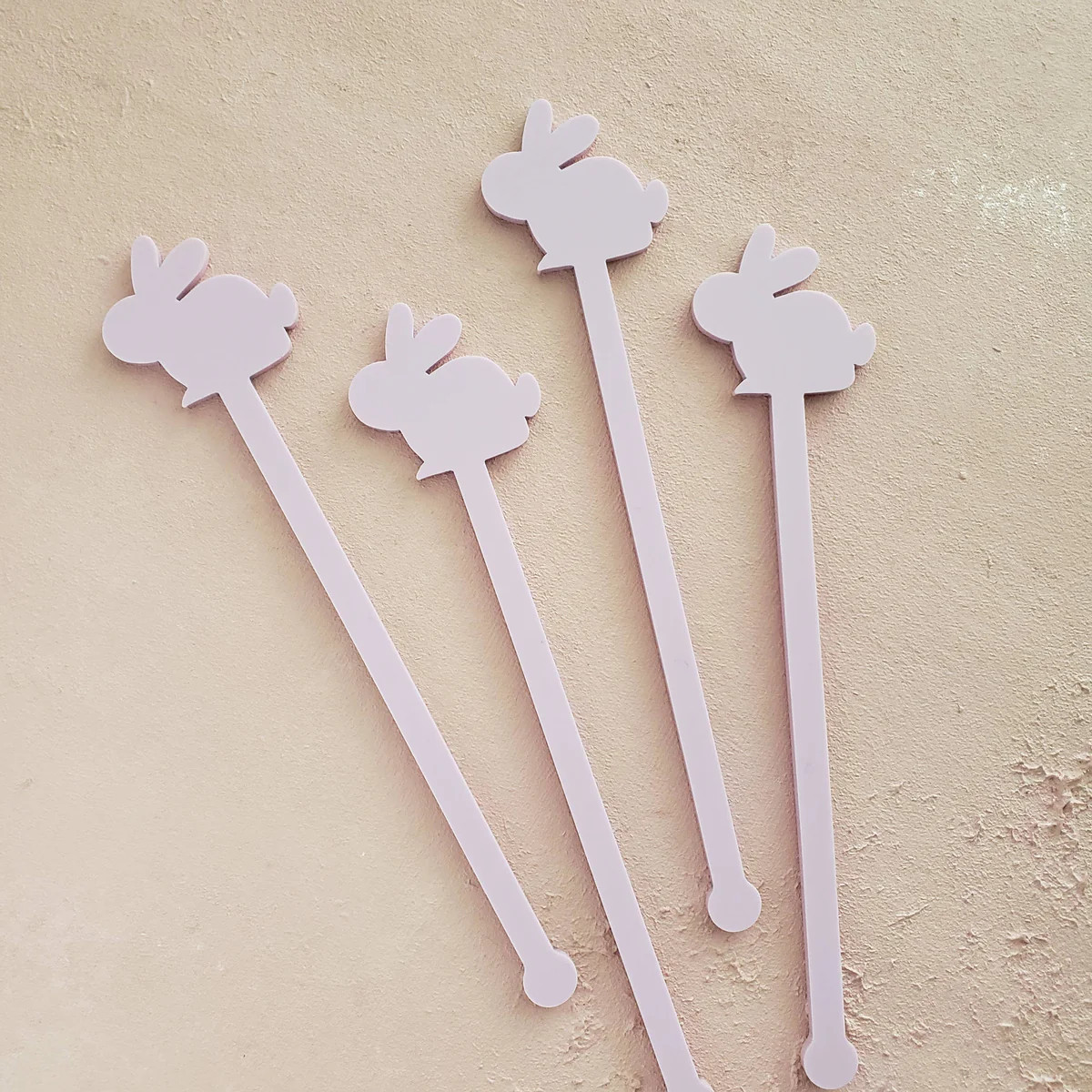 Bunny Drink Stirrers (Set of 4) | Ellie and Piper