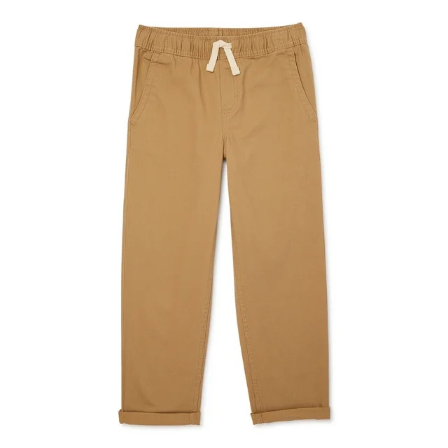 Wonder Nation Boys Woven Pull On Pants, Sizes 4-18 & Husky | Walmart (US)