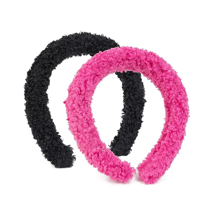 Headband for Washing Face,Spa Facial Headbands, Soft Cute Wool Lamb Hairband for Skincare Makeup ... | Amazon (US)