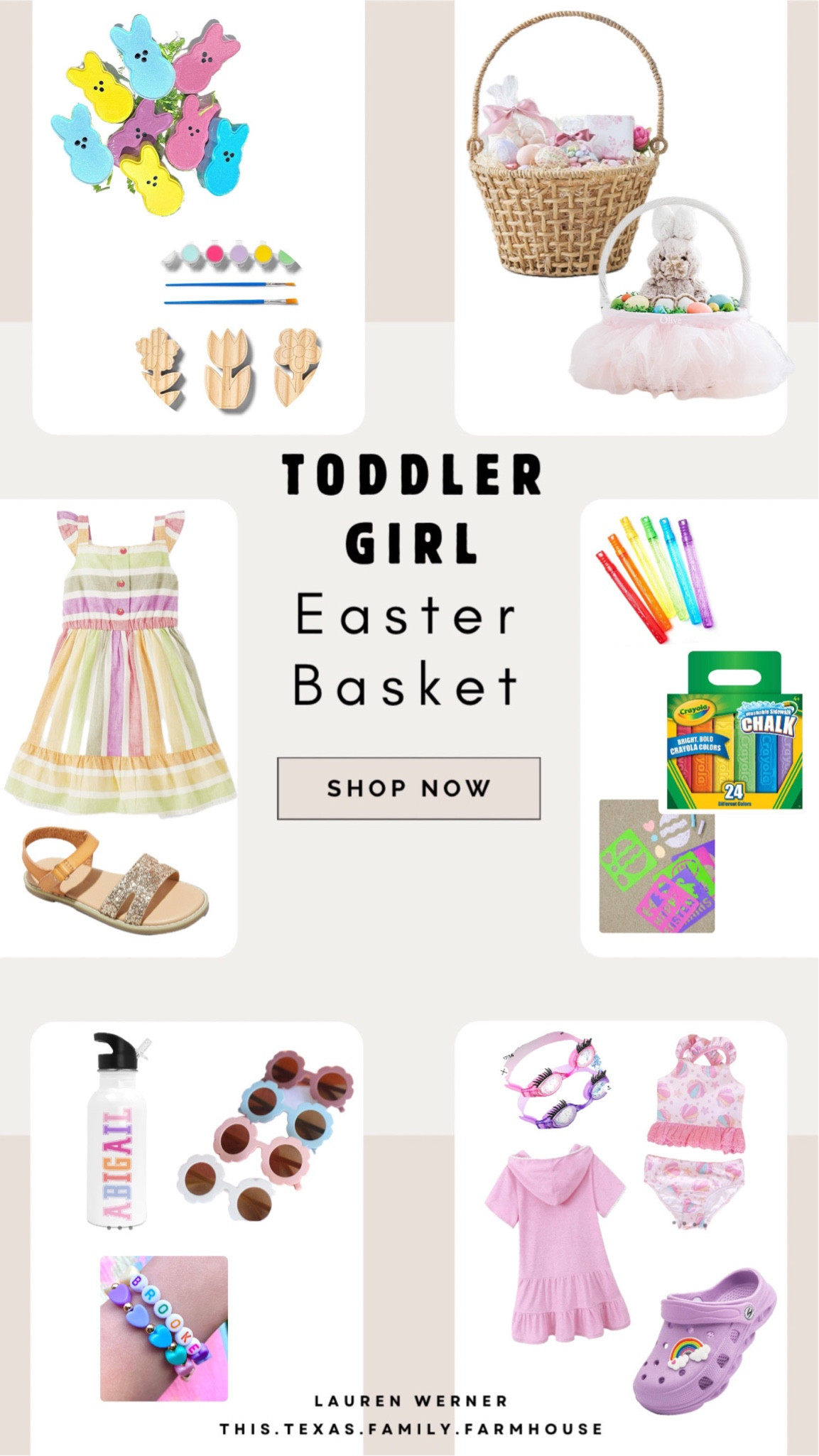 Toddler girl Easter Basket Ideas!! Perfect for Spring and Summer. 

#LTKkids #LTKSeasonal #LTKfamily