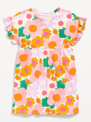 Printed Fit and Flare Dress for Toddler Girls | Old Navy (US)