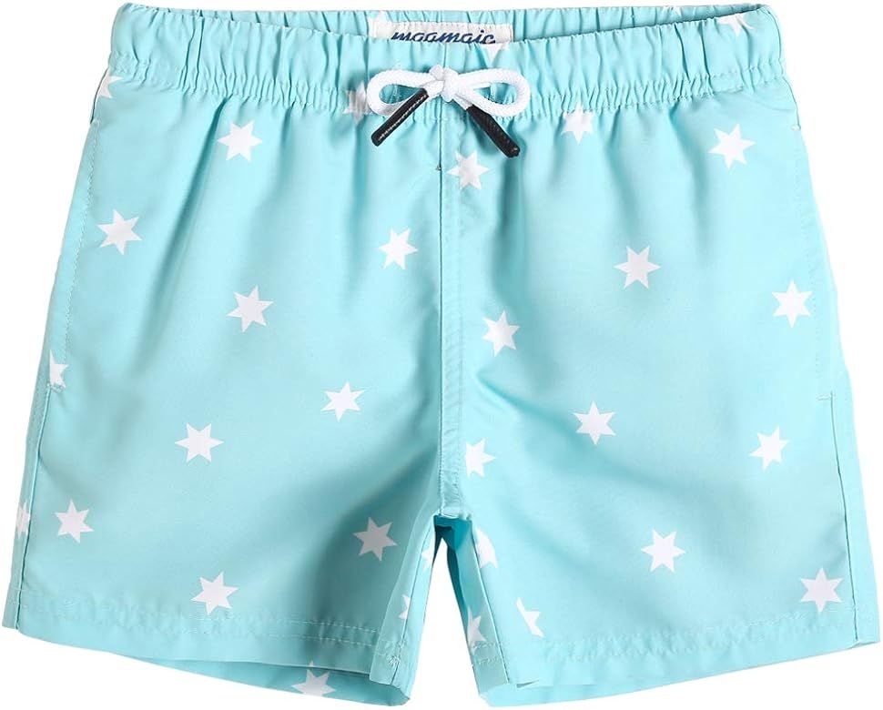 maamgic Boys Swim Trunks Toddler Swim Shorts Little Boys Bathing Suit Swimsuit Toddler Boy Swimwe... | Amazon (US)