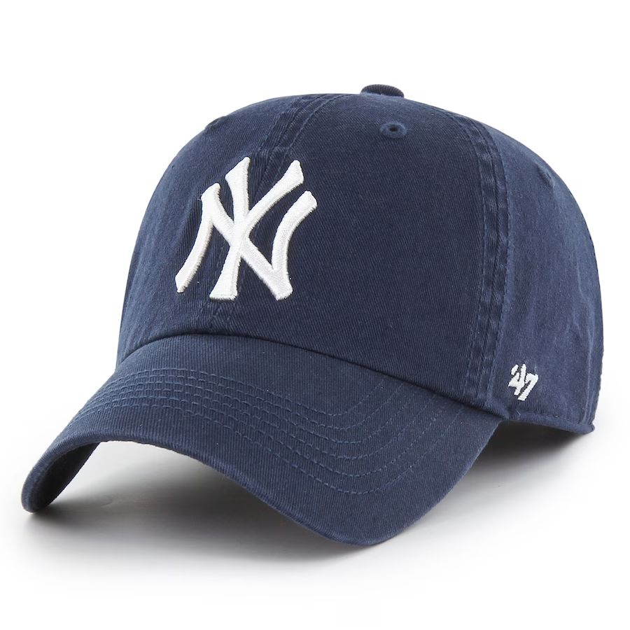 New York Yankees '47 Franchise Logo Fitted Hat - Navy | Lids