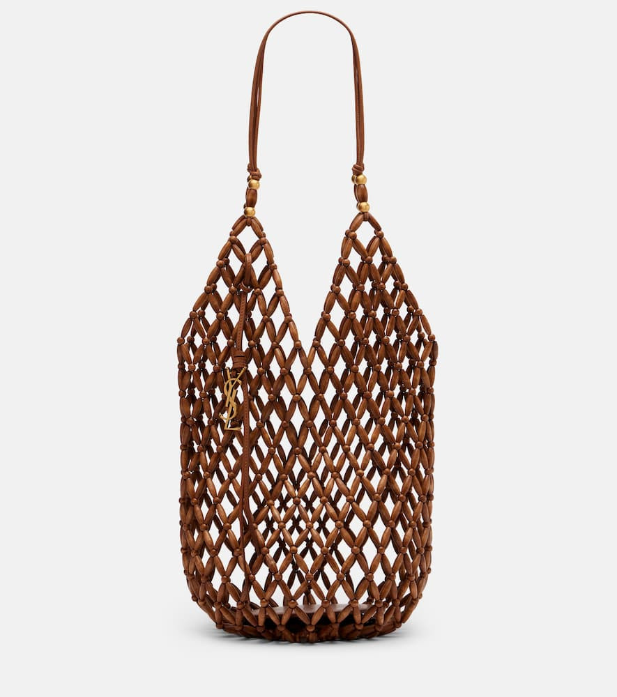 Saint Laurent Supple beaded tote bag | Mytheresa (US/CA)