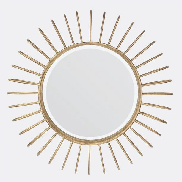 Better Homes and Gardens Round Metal Decorative Wall Mirror 24" | Walmart (US)