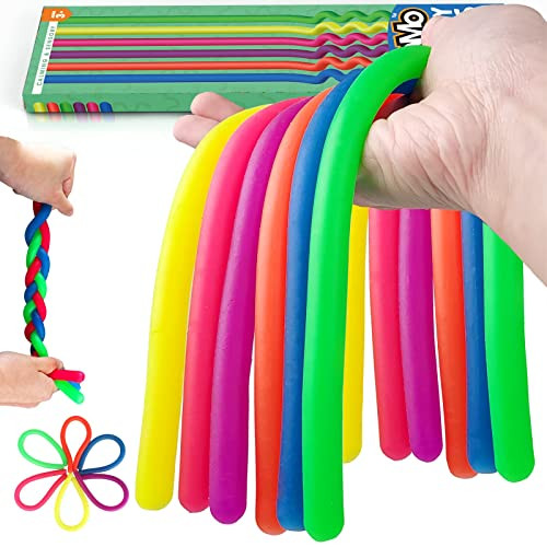 BUNMO Stocking Stuffers for Kids - Stretchy Sensory Strings - Stimulating & Addictive Sensory Toy... | Amazon (US)