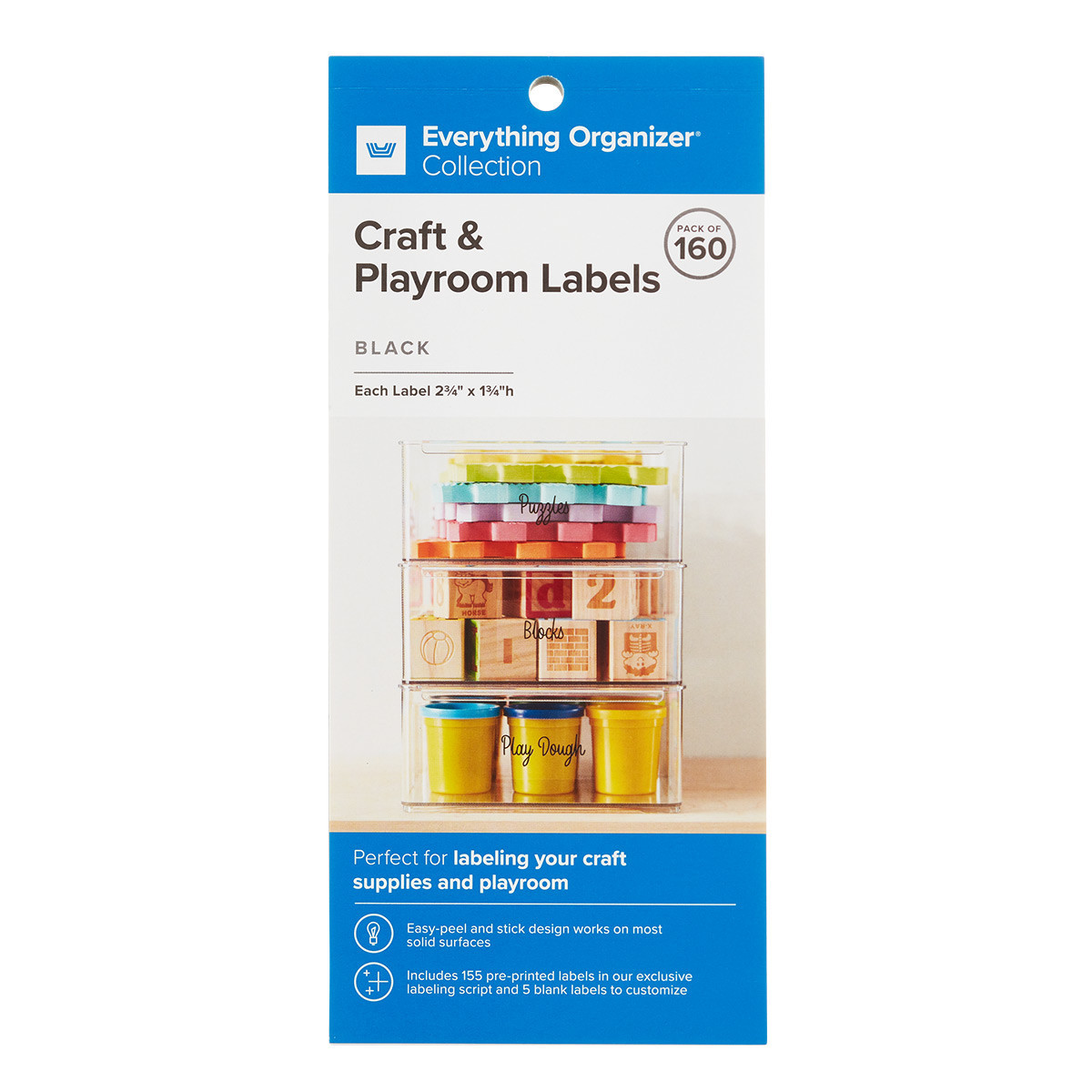 Everything Organizer Craft & Playroom Labels | The Container Store