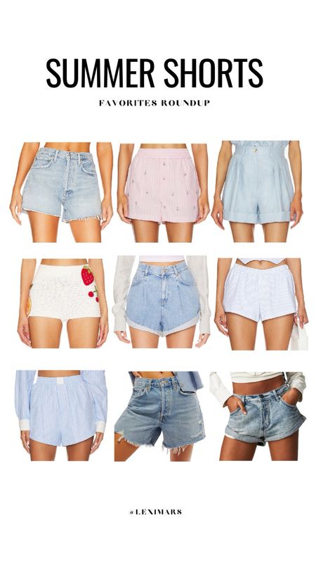 Favorite shorts for this summer!! 

Summer shorts - summer outfit ideas - boxer shorts - linen shorts - denim shorts - revolve - summer fashion - - summer outfit ideas 

#LTKStyleTip #LTKSeasonal