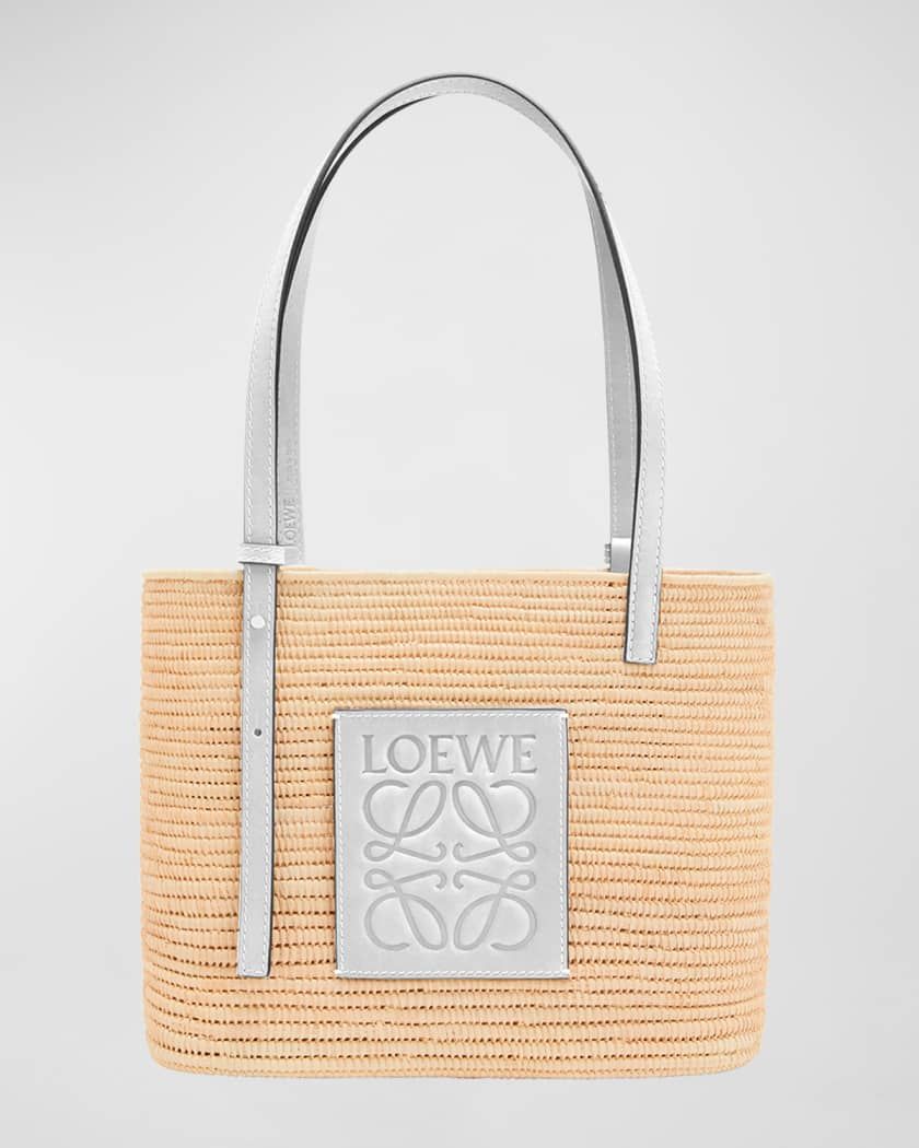 Loewe Square Basket Bag, Casual Summer Dress, Shirtdress, Shirt Dress, Loewe Bag | Neiman Marcus