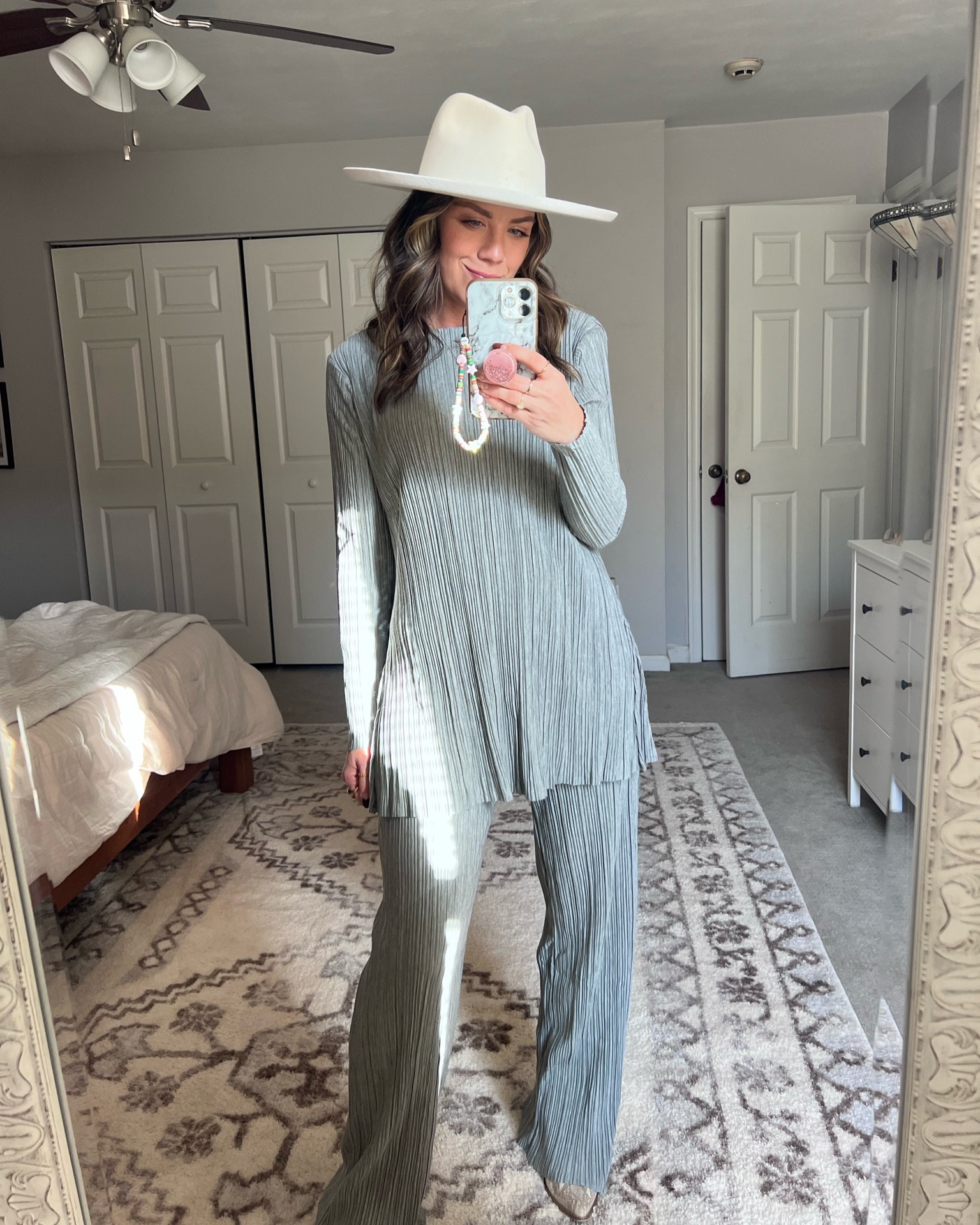 Walmart matching comfy set in small top XS bottom 

#LTKstyletip #LTKSeasonal #LTKHoliday