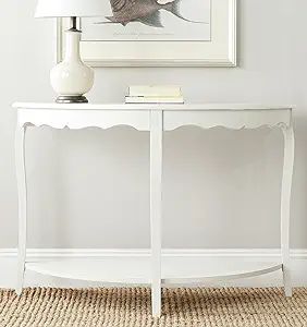 Safavieh American Homes Collection Christina Shady White Console Table | Amazon (US)
