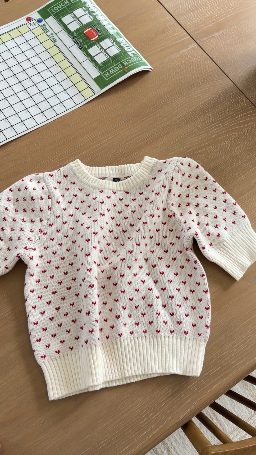 Love this valentines sweater!! 😍 grabbed it for the kids’ classroom parties, but I’ll be wearing it all month long! Runs TTS. 

Sweater, valentines, vday, target, ootd, look for less, hearts, date night 

#LTKSeasonal #LTKootd #LTKValentine