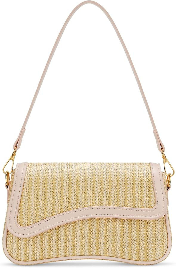 KKXIU Shoulder Bag for Women Small Clutch Purses Cute Hobo Handbag Trendy Underarm Bag | Amazon (US)