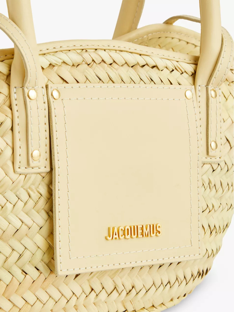 Le Petit Panier raffia tote bag | Selfridges
