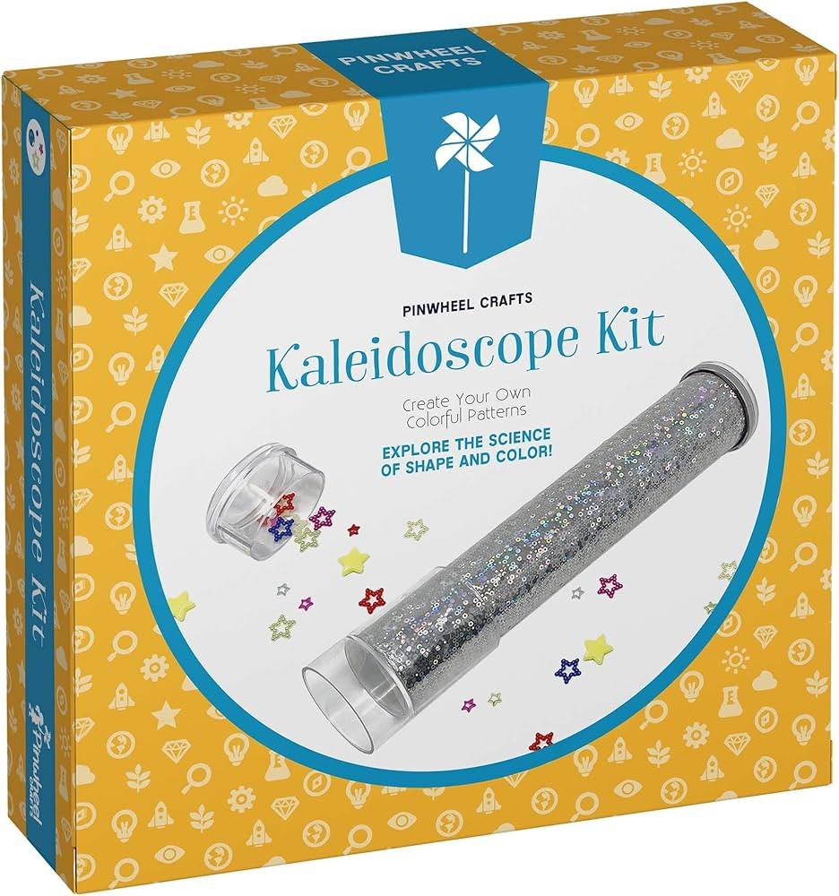 Pinwheel Crafts Kaleidoscope Kit for Kids - Arts, Crafts & Science Educational Kit, Great Gift fo... | Amazon (US)