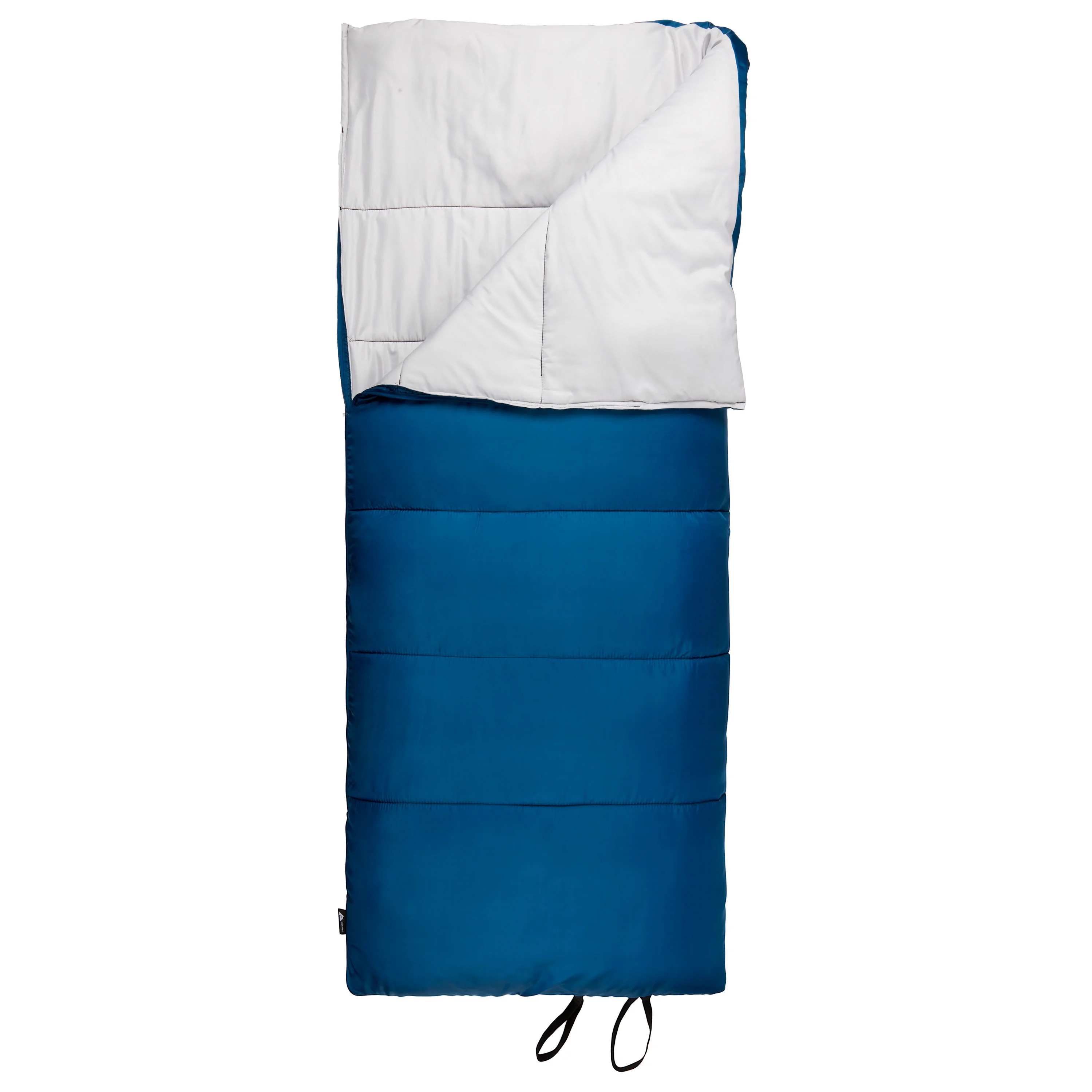 Ozark Trail 35-Degree Cool Weather Rectangular Sleeping Bag, Blue, 33"x77" | Walmart (US)
