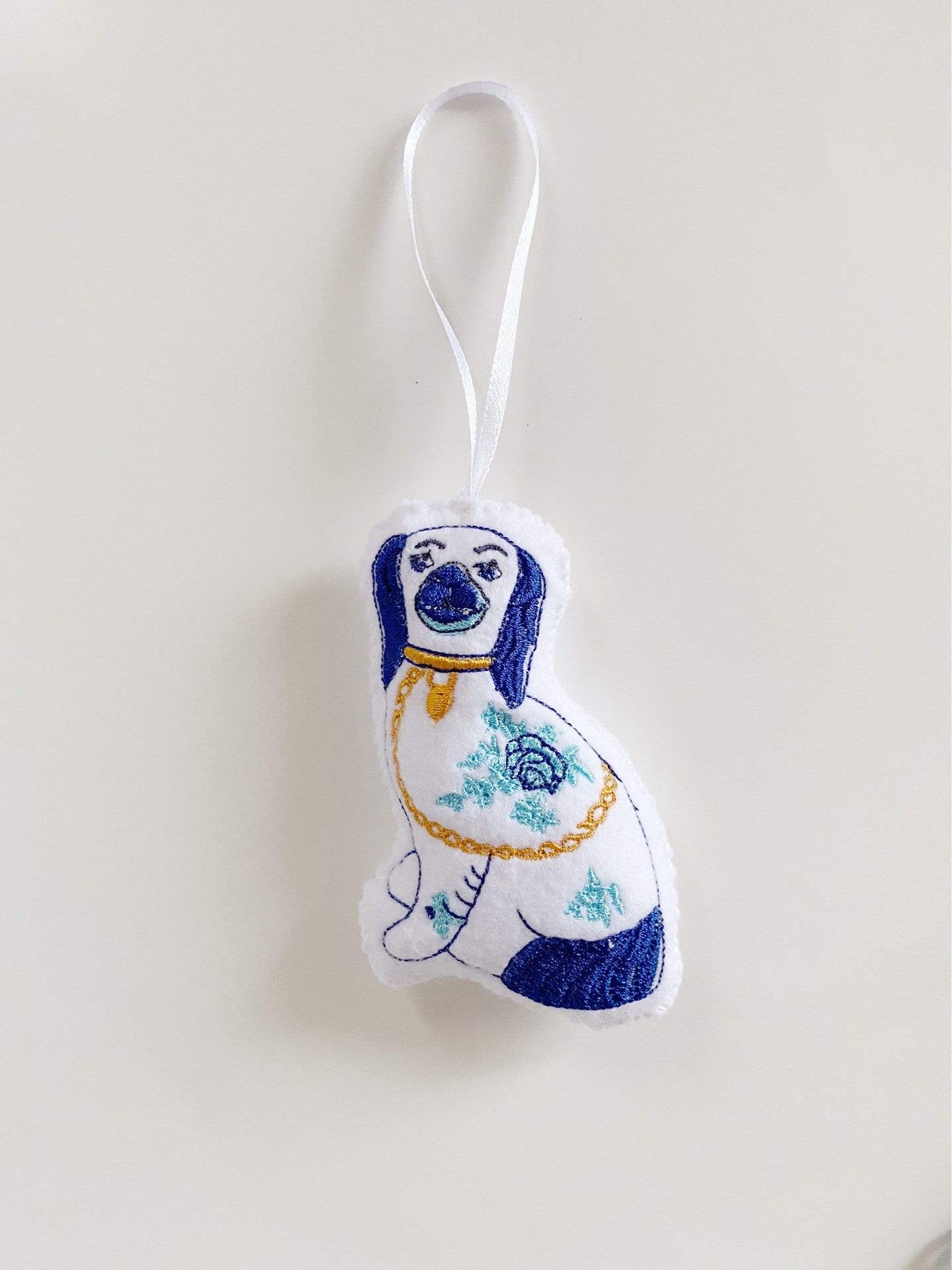 Bauble Chinoiserie Cavalier Dog Ornament | All The Finery