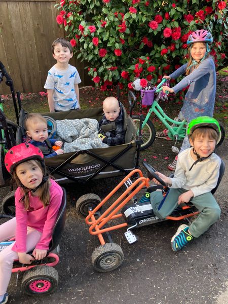 Going for a walk isn’t what it used to be! 🤣 🚲 Our favorite bikes, wagons and go karts! Outdoor kids! #bikes #gokarts #wagons

#LTKGiftGuide #LTKkids #LTKfamily
