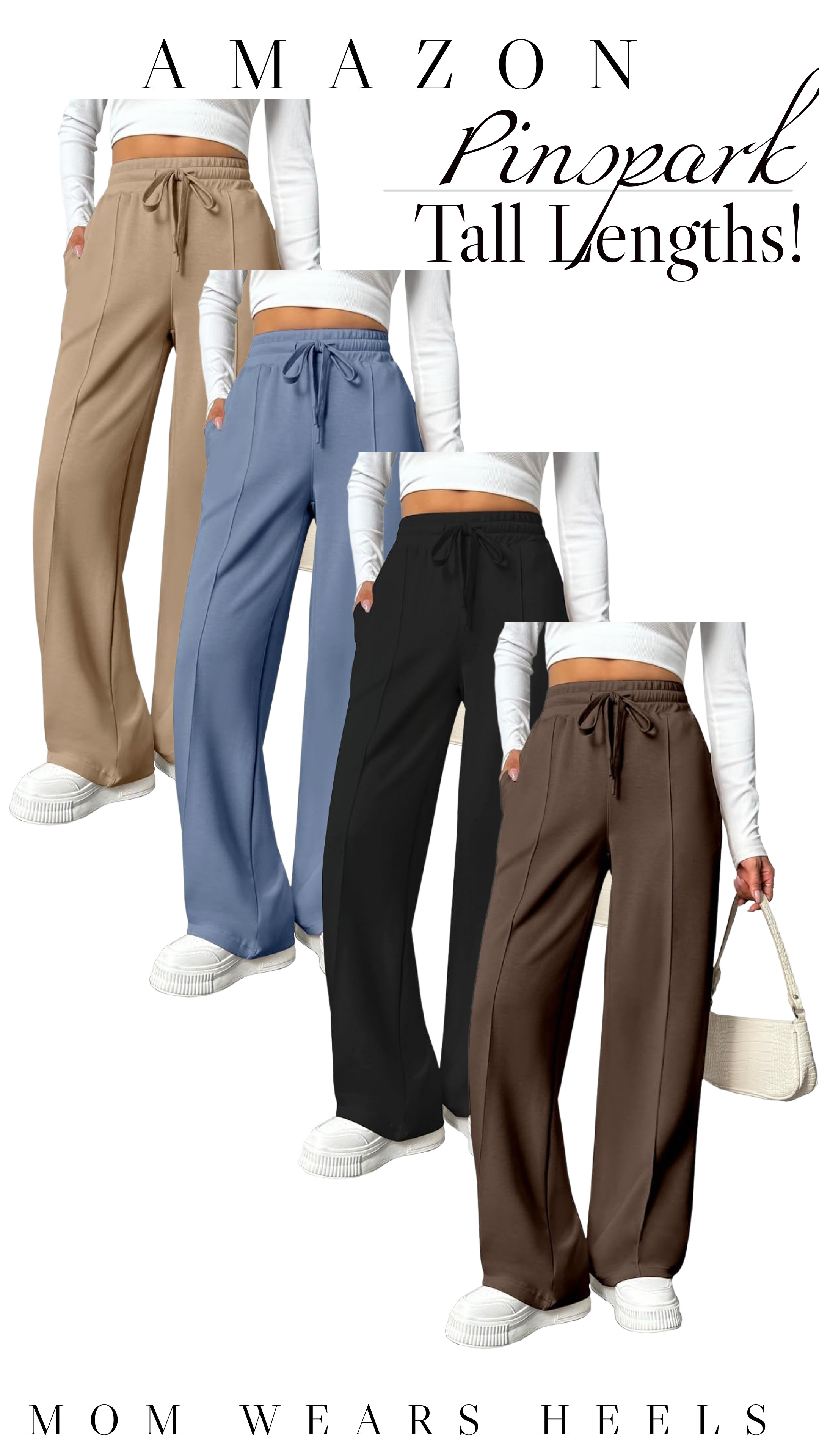 These amazing sweatpants come in TALL length, too! Dress them up or down - perfect fit! 

 #LTKootd #LTKMidsize #LTKTall