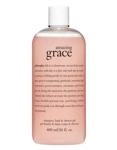 ($26 Value) Philosophy Amazing Grace Shampoo, Bubble Bath & Shower Gel, 16 Oz | Walmart (US)