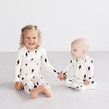 Grayson Little Toddler Unisex 2-pc. Pajama Sets, Color: Off White - JCPenney | JCPenney