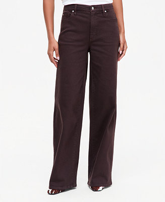 Women's High-Rise Wide-Leg Jeans | Macy's