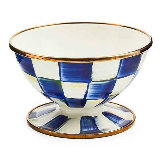 Royal Check Ice Cream Dish | MacKenzie-Childs